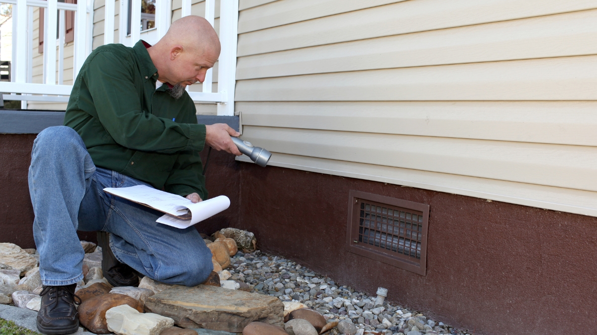 Cheking the Foundation before buying a fixer upper